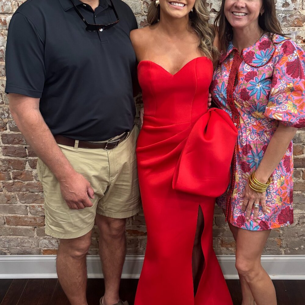 Red Jovani Size 0 Dress - Picture 4 of 7